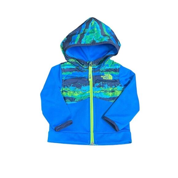 The North Face Fleece Full Zip Hoodie Jacket Baby Infant 6 - 12 Months - Picture 1 of 5